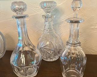 Crystal Decanters