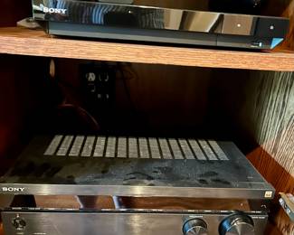 Sony Receiver and Sony Blu-ray