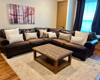 Leather Sectional Sofa