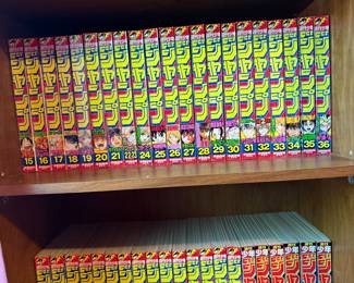 ONE OF A KIND COLLECTION OF JAPANESE ANIME MANGA COMIC BOOKS ~ AVAILABLE FOR PRE_SALE COLLECTION VALUED AT $50,000.00 WE ARE TAKING OFFERS