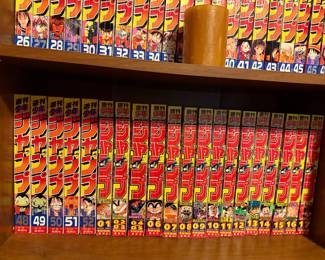 ONE OF A KIND COLLECTION OF JAPANESE ANIME MANGA COMIC BOOKS ~ AVAILABLE FOR PRE_SALE COLLECTION VALUED AT $50,000.00 WE ARE TAKING OFFERS