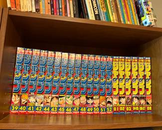 ONE OF A KIND COLLECTION OF JAPANESE ANIME MANGA COMIC BOOKS ~ AVAILABLE FOR PRE_SALE COLLECTION VALUED AT $50,000.00 WE ARE TAKING OFFERS