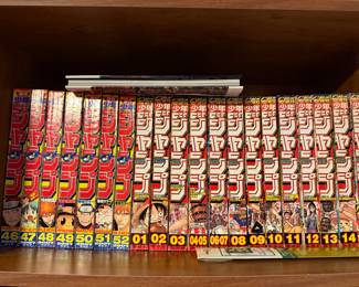 ONE OF A KIND COLLECTION OF JAPANESE ANIME MANGA COMIC BOOKS ~ AVAILABLE FOR PRE_SALE COLLECTION VALUED AT $50,000.00 WE ARE TAKING OFFERS