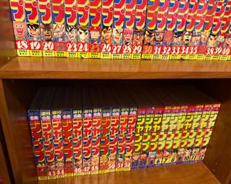 ONE OF A KIND COLLECTION OF JAPANESE ANIME MANGA COMIC BOOKS ~ AVAILABLE FOR PRE_SALE COLLECTION VALUED AT $50,000.00 WE ARE TAKING OFFERS