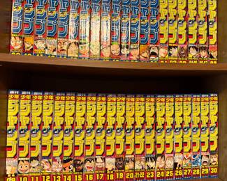 ONE OF A KIND COLLECTION OF JAPANESE ANIME MANGA COMIC BOOKS ~ AVAILABLE FOR PRE_SALE COLLECTION VALUED AT $50,000.00 WE ARE TAKING OFFERS