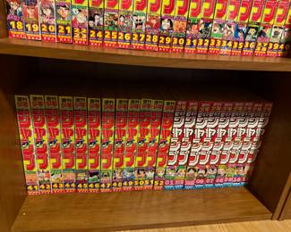 ONE OF A KIND COLLECTION OF JAPANESE ANIME MANGA COMIC BOOKS ~ AVAILABLE FOR PRE_SALE COLLECTION VALUED AT $50,000.00 WE ARE TAKING OFFERS