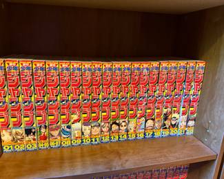 ONE OF A KIND COLLECTION OF JAPANESE ANIME MANGA COMIC BOOKS ~ AVAILABLE FOR PRE_SALE COLLECTION VALUED AT $50,000.00 WE ARE TAKING OFFERS
