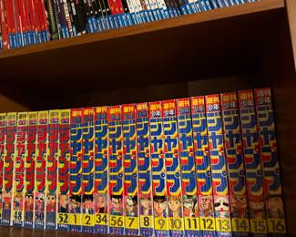 ONE OF A KIND COLLECTION OF JAPANESE ANIME MANGA COMIC BOOKS ~ AVAILABLE FOR PRE_SALE COLLECTION VALUED AT $50,000.00 WE ARE TAKING OFFERS