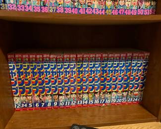 ONE OF A KIND COLLECTION OF JAPANESE ANIME MANGA COMIC BOOKS ~ AVAILABLE FOR PRE_SALE COLLECTION VALUED AT $50,000.00 WE ARE TAKING OFFERS