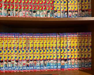 ONE OF A KIND COLLECTION OF JAPANESE ANIME MANGA COMIC BOOKS ~ AVAILABLE FOR PRE_SALE COLLECTION VALUED AT $50,000.00 WE ARE TAKING OFFERS