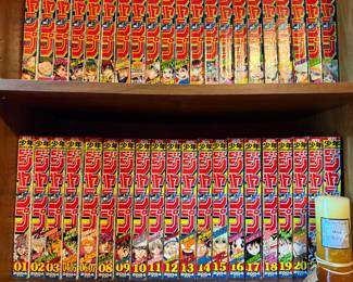 ONE OF A KIND COLLECTION OF JAPANESE ANIME MANGA COMIC BOOKS ~ AVAILABLE FOR PRE_SALE COLLECTION VALUED AT $50,000.00 WE ARE TAKING OFFERS
