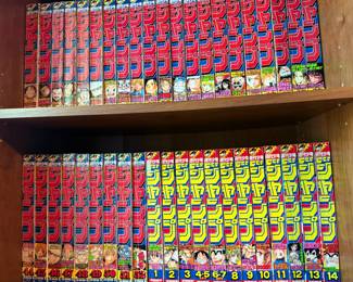 ONE OF A KIND COLLECTION OF JAPANESE ANIME MANGA COMIC BOOKS ~ AVAILABLE FOR PRE_SALE COLLECTION VALUED AT $50,000.00 WE ARE TAKING OFFERS