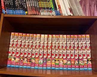 ONE OF A KIND COLLECTION OF JAPANESE ANIME MANGA COMIC BOOKS ~ AVAILABLE FOR PRE_SALE COLLECTION VALUED AT $50,000.00 WE ARE TAKING OFFERS
