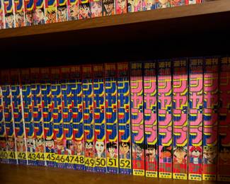 ONE OF A KIND COLLECTION OF JAPANESE ANIME MANGA COMIC BOOKS ~ AVAILABLE FOR PRE_SALE COLLECTION VALUED AT $50,000.00 WE ARE TAKING OFFERS