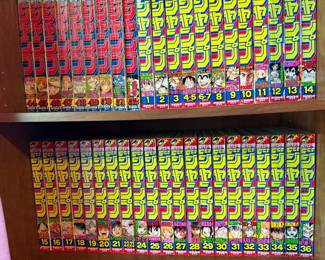 ONE OF A KIND COLLECTION OF JAPANESE ANIME MANGA COMIC BOOKS ~ AVAILABLE FOR PRE_SALE COLLECTION VALUED AT $50,000.00 WE ARE TAKING OFFERS