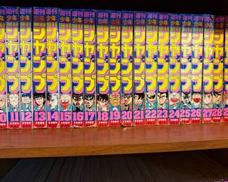ONE OF A KIND COLLECTION OF JAPANESE ANIME MANGA COMIC BOOKS ~ AVAILABLE FOR PRE_SALE COLLECTION VALUED AT $50,000.00 WE ARE TAKING OFFERS