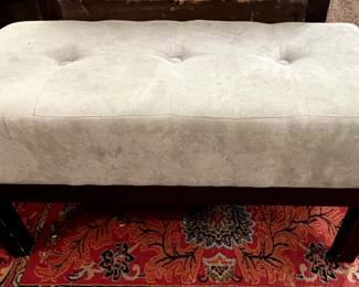 Upholstered bench