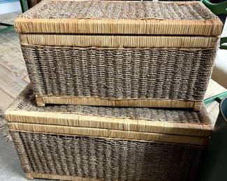 Wicker trunks