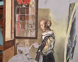 "After" art, Vermeer