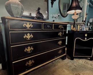 Greenbrier chest, side table