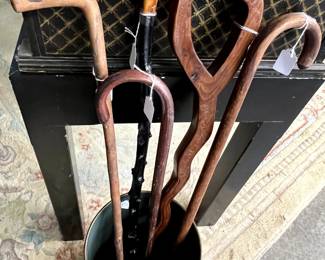 Walking sticks, canes