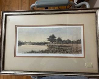 Signed Butler Brown print