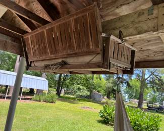 Wooden Porch Swing