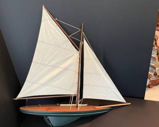 Wooden Sailboat