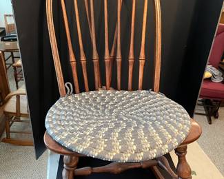 Antique Ladies Sewing Rocker