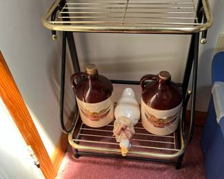 Set of McCoy Spirit of Seventy-Six Pottery Jugs