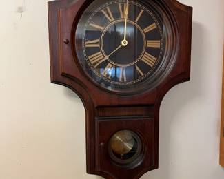 Verichron Regulator School House Clock