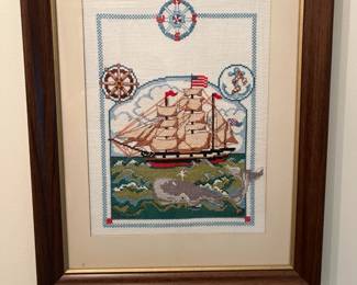 Voyage at Sea Needlepoint