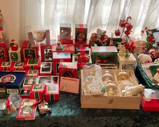 Ornaments, Tinsel & Miscellaneous.