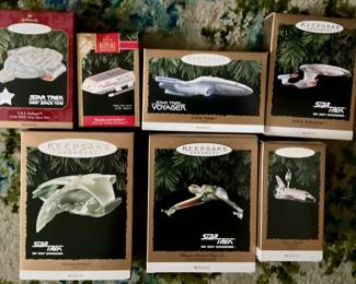 Star Trek Ornament Collection.