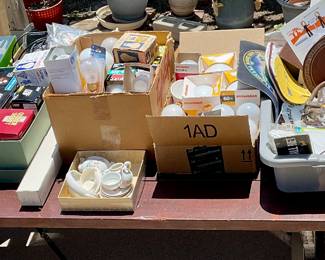 Lightbulbs & Miscellaneous to Pick Through.