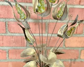 Brutalist Brass Sculpture