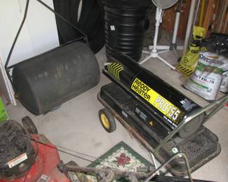 lawn roller, reddy heater