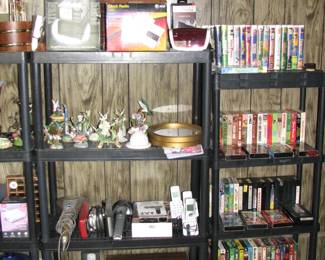vintage portable tv, police scanners, videos and more
