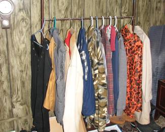 shoes, coats and jackets