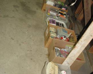 boxes of hardware