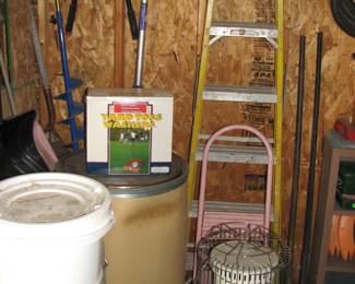 kerosene heater, step ladder