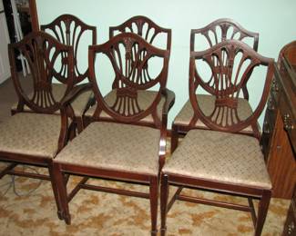 set of 6 chairs