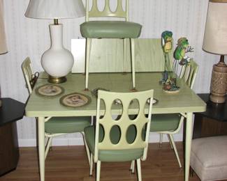 Vintage Chromecraft table and chairs
