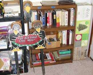 Lots of shelves full