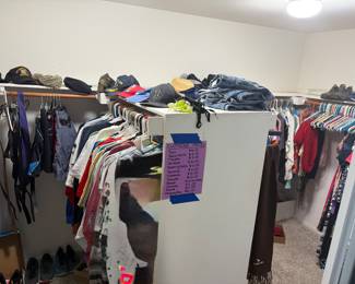 Men’s and women’s clothing, shoes and accessories