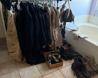 Military fatigues