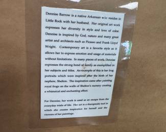 Artist Bio for Dennise Barrow