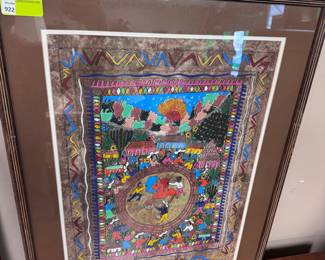 Mexican Folk Art painting