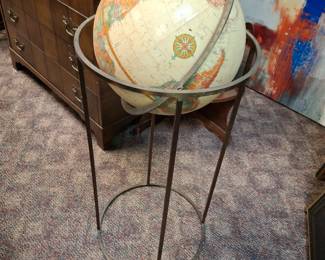 Paul McCobb MCM globe on stand