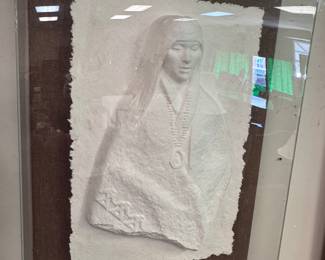 2-D cast paper art by James Marshall